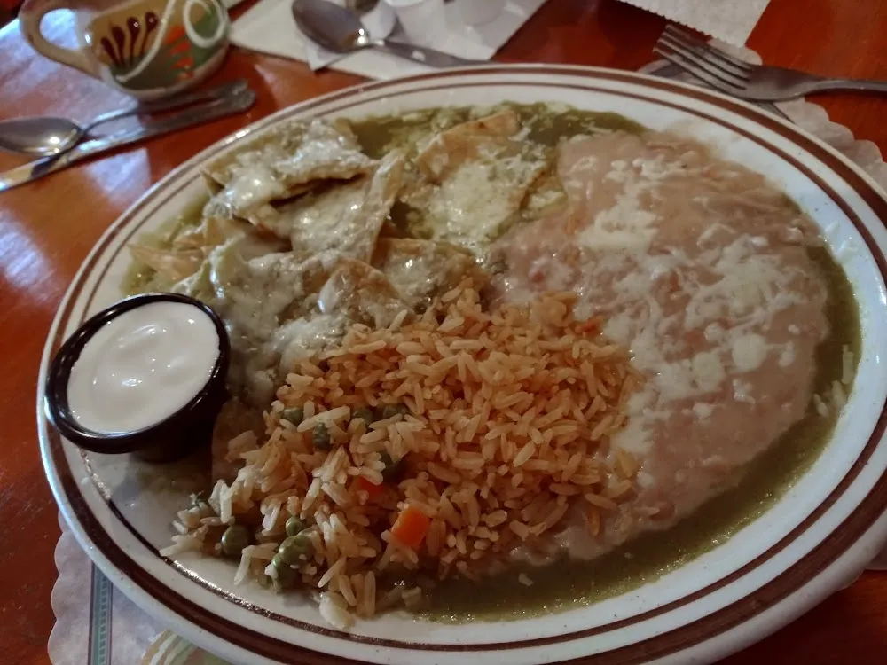 Chilaqilles with Chile Verde